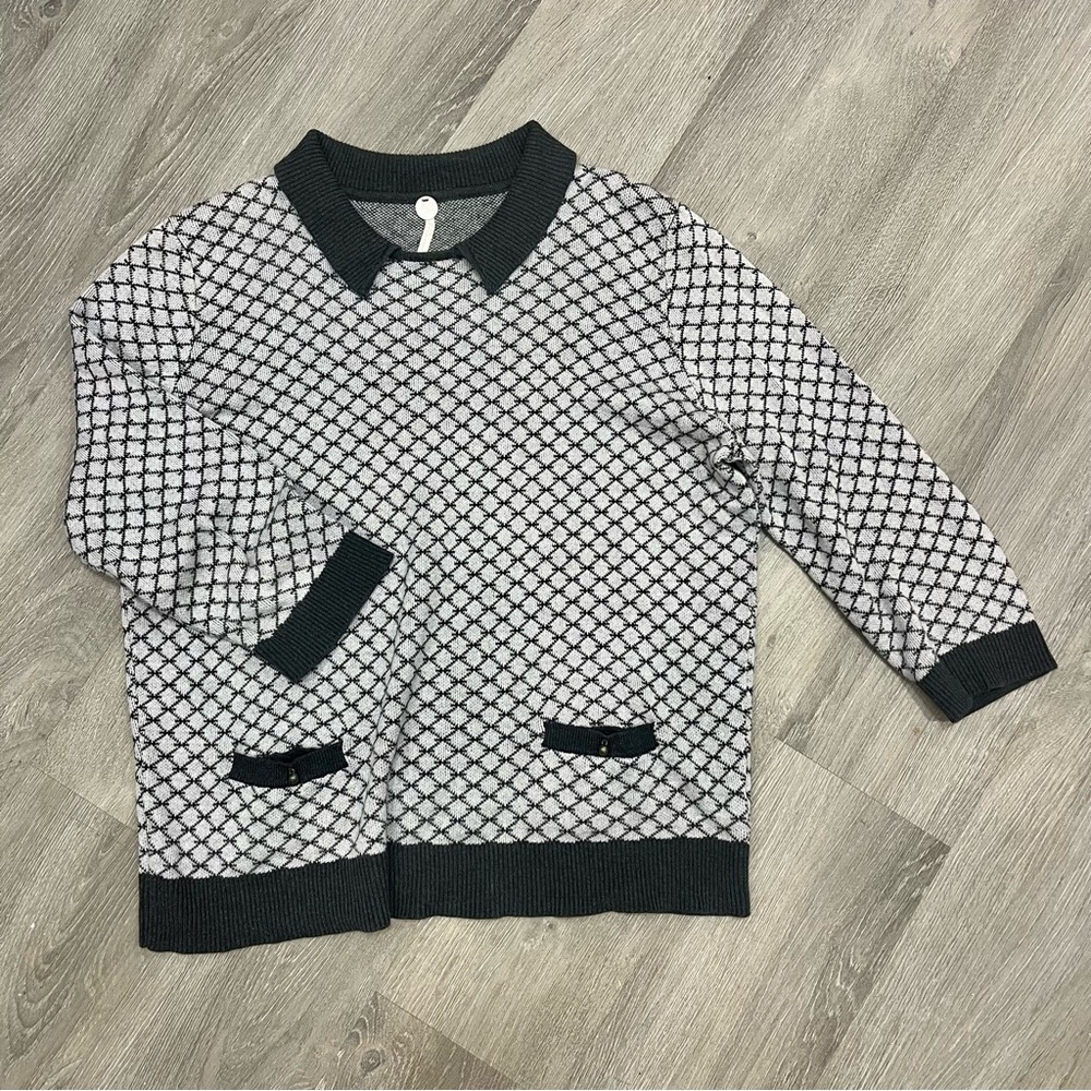 Margaret O’Leary collared sweater xs